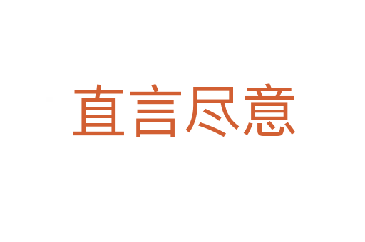 直言盡意