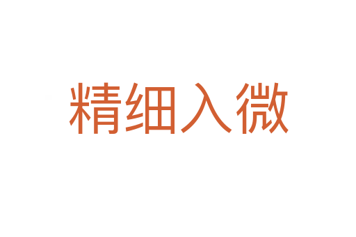 精細(xì)入微