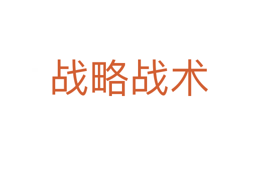 戰略戰術