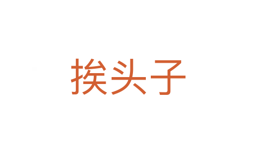 挨頭子