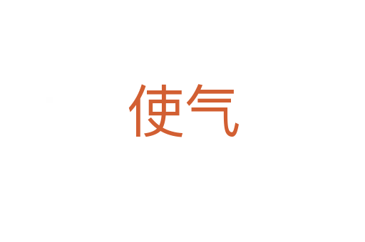 使氣