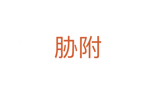 脅附