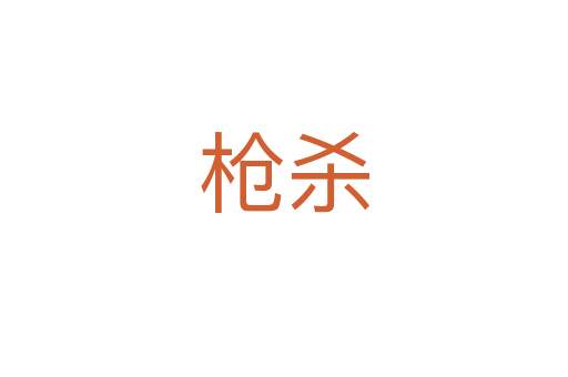槍   