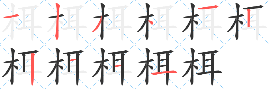 栮的筆順?lè)植窖菔?>
					
                    <hr />
                    <h2>栮的基本信息</h2>
                    <div   id=